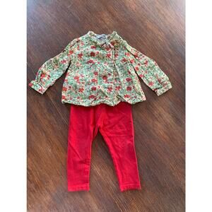 Mayoral girls christmas winter outfit